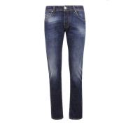 Denim 5 Zak Broek Jacob Cohën , Blue , Heren