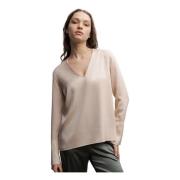Kelly v-neck blouse Ahlvar Gallery , Pink , Dames