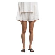 Noma linen shorts Ahlvar Gallery , White , Dames