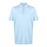 Lichtblauw Polo Shirt Fedeli , Blue , Heren