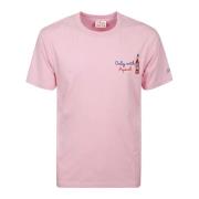 T-Shirts Saint Barth , Pink , Heren