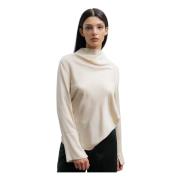 Ayumi silk blouse cream Ahlvar Gallery , Beige , Dames