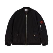 Patch Bomber Jas Ambush , Black , Heren