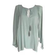 Pre-owned Fabric tops Chloé Pre-owned , Beige , Dames