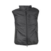 Heren Gewatteerd Vest - Thermore Stof, Aspesi , Blue , Heren