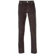 Leonardo Slim Fit Broek Tramarossa , Brown , Heren