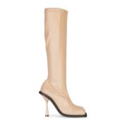 Stijlvolle Laarzen Andrea Adamo , Beige , Dames