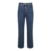 Straight Jeans Slvrlake , Blue , Dames