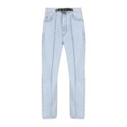 Blauwe Jeans met 98% Katoen JW Anderson , Blue , Dames