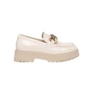 Stijlvolle Mocassins Nerogiardini , Beige , Dames