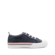 Blauwe Tartan Tread Sneakers Thom Browne , Blue , Heren