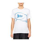 2022 T-shirt Comme des Garçons , White , Heren