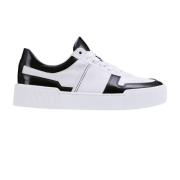 Moderne lamsleren sneakers Högl , White , Dames