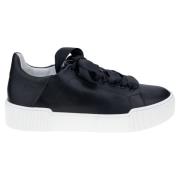 Klassieke leren sneakers voor dames Högl , Black , Dames