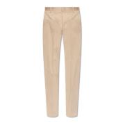 Katoenen broek Lanvin , Beige , Heren