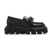 ‘Generation C’ platform loafers Casadei , Black , Dames
