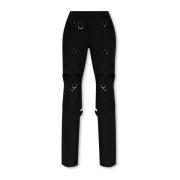 Broek met afneembare pijpen Off White , Black , Dames