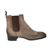 Floral Chelsea Boots Santoni , Brown , Dames