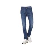 Klassieke Denim Jeans voor Mannen Jacob Cohën , Blue , Heren