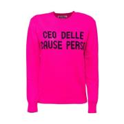 Zachte Crewneck CEO of the Lost Causes Sweater MC2 Saint Barth , Pink ...