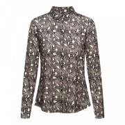 Lotte ART A-Black (Multi) Lange Mouwen Jersey Blouse &Co Woman , Multi...