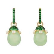 Earrings Chantecler , Green , Dames