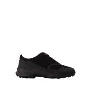 Zwarte Stoffen Lage Sneakers Y-3 , Black , Unisex