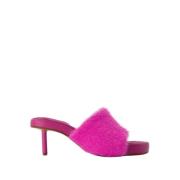 Roze Polyamide Muiltjes met Slip-On Sluiting Jacquemus , Pink , Dames