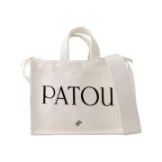 Tote Bags Patou , Beige , Dames