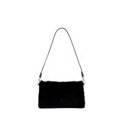 Shoulder Bags Manu Atelier , Black , Dames