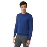 Heren Merinowollen Trui Harmont & Blaine , Blue , Heren