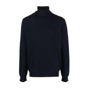 Blauwe Cashmere Coltrui Coltrui Maison Margiela , Blue , Heren