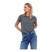 Hannemw T-shirt 10704000 My Essential Wardrobe , Gray , Dames