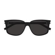 Luxe Zwarte Zonnebril voor Vrouwen Saint Laurent , Black , Dames