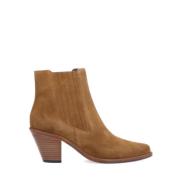 Heeled Boots Free Lance , Brown , Dames