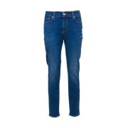 Cate High Denim Jeans Roy Roger's , Blue , Dames
