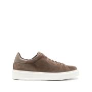 Grijze Classic Court Sneakers Woolrich , Gray , Heren