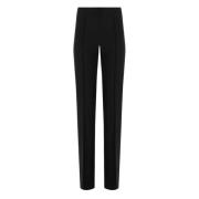 Zwarte Wijde Broek Twinset , Black , Dames