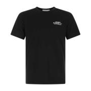 Casual Heren T-Shirt Maison Kitsuné , Black , Heren