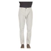 Lichtgrijze broek met verborgen knoop Department Five , Gray , Heren