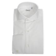 Handgemaakte Witte Overhemden Finamore , White , Heren