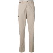 Katoenen broek met zij- en achterzakken Eleventy , Beige , Heren