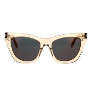 New Wave SL 214 Kate Zonnebril Saint Laurent , Beige , Dames