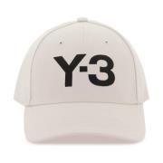 Baseballpet met geborduurd logo Y-3 , Gray , Heren