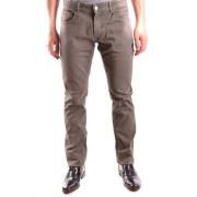 Slim-Fit Jeans voor Mannen PT Torino , Brown , Heren