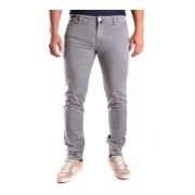Slim-Fit Stijlvolle Jeans Upgrade PT Torino , Gray , Heren