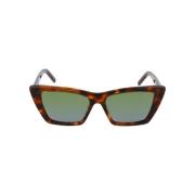 New Wave SL 276 Zonnebril Saint Laurent , Brown , Dames