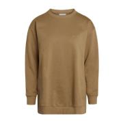 Courtney sweatshirt tijgers oog Blanche , Brown , Dames