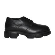 Zwarte Leren Francesina Copenhagen Shoes , Black , Dames