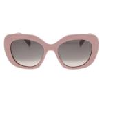 Stijlvolle zonnebril met 55mm lens Celine , Pink , Unisex